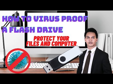 HOW TO VIRUS PROOF FLASH DRIVE | HOW TO PROTECT FLASH DRIVE | INSTALL ANTI VIRUS IN A FLASH DRIVE