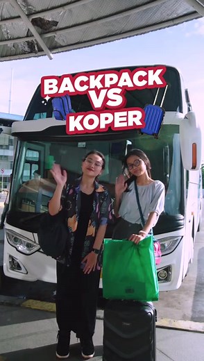 Pilih andalan kamu! Kamu tim naik bus pakai Backpack atau Koper nih? Yuk,Share dikolom komentar ya~ #backpackorsuitcase #PastiCusPastiredBus #redBusIndonesia #ayonaikbis