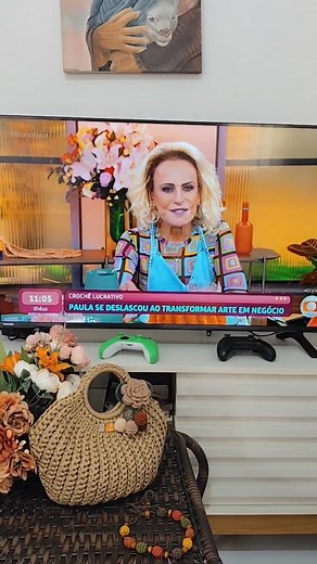 ✨ Parte 1 da minha entrevista de hoje no programa da Ana Maria Braga, com o Gil do Vigor da TV Globo | Paula Braghini