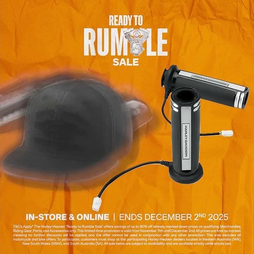 Ready to Rumble Sale! Up to 80% off Now!