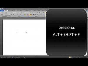Word insertar la fecha rapidamente