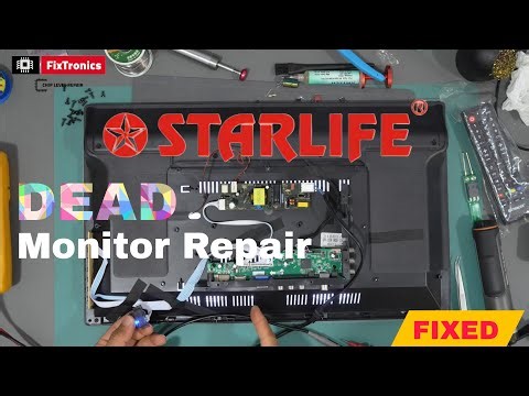 DEAD || No Power StarLife Monitor Repair