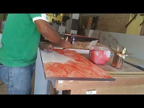 Como laminar pvc con formica. 787 949 1740..