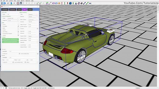 How to Make Drivable Car in SketchUp With MsPhysics