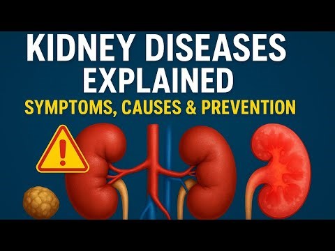 Kidney Diseases Explained | Symptoms, Causes & Prevention | Must-Know Facts