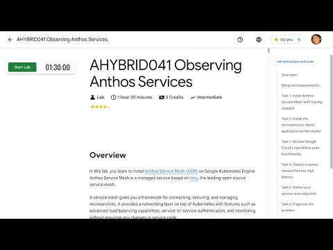 AHYBRID041 Observing Anthos Services