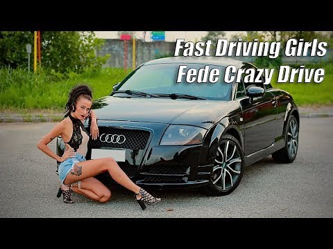 Fast Driving Girls - Fede "Crazy drive in Milan" [Short Movie] Audi TT 8N Mk1 in heels (V087)
