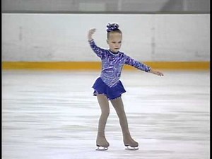 5 Year old Ice Skating, Jordyn Kalee McNeill