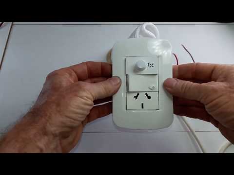 HOW TO CONNECT A LIGHT DIMMER