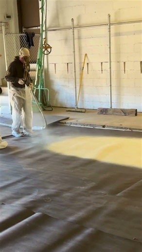 Classroom and Application - Spray Foam #training at SprayWorks #sprayfoam #roofing #construction