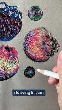 Try the reverse drawing technique- easy and fun activity #howtodraw #artlesson #beginnerarttips