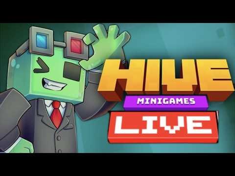 🛑 ITS HIVE TIME🐝 | Hive Minigames LIVE!