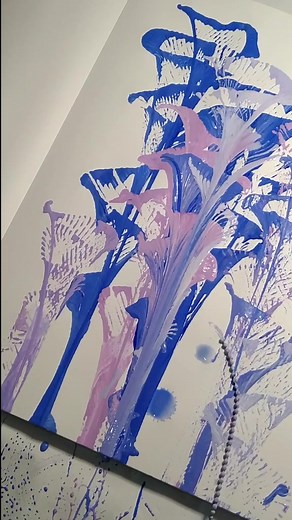 Satisfying string abstract #fyp #fypシ #foryoupage #art #painting #foryou