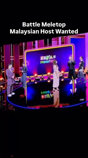 Meyra Khan on Instagram: "Battle MELETOP Malaysian Host Wanted. Spontaneous hosting challenge. 1 situation. 45 seconds. @thinker.studios @meletop 💇🏻‍♀️: @nieza.salon @shasha.masrey 💄: @aezhkhan #malaysianhostwanted #thinkerstudios #astroria #meletop #sooka"