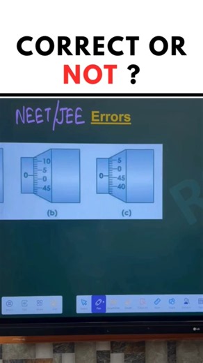 Can You Spot the Zero Error in 5 Seconds? 😳 90% Get It WRONG! | NEET/JEE #shorts