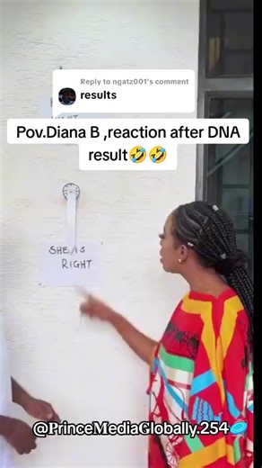 Diana B's Reaction to Bahati's DNA Test Results