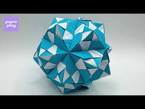 Modular Origami #145 – Origami Polyhedron | 모듈러 다면체 종이접기