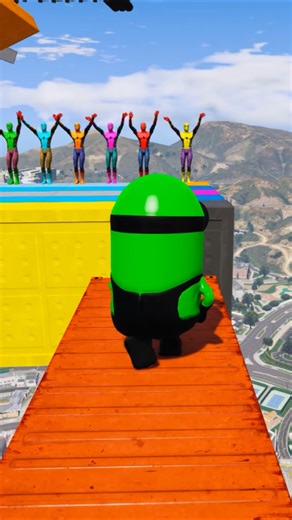 GTA 5 Epic Water Ragdolls Spiderman Jump/Fails Ep 827 #shorts