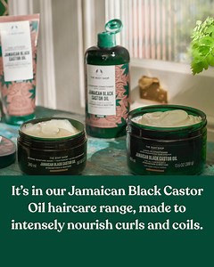 Curly hair girls, this #NEW drop is just for you! Introducing Jamaican Black Castor Oil range. These new haircare BFFs strengthen your hair, nourish and coil them.​ 😍Jamaican Black Castor Oil Cleansing Conditioner​ 😍Jamaican Black Castor Oil Curl Activator​ 😍Jamaican Black Castor Oil Intense Moisture Mask​ 😍Jamaican Black Castor Oil Leave-In Conditioner​ ​ Shop via link: https://bit.ly/FB_TBSMAY, in-store, call on 91-7042004412​ #TheBodyShopIndia #TBSIndia #TheBodyShop #VeganBeauty #VeganSki