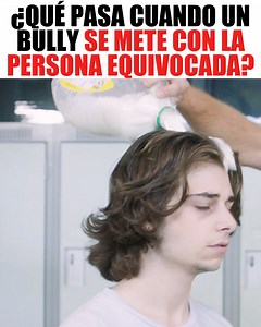 21M views · 586K reactions | ¿Qué pasa cuando un bravucón se mete con...