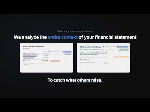 AI-powered Financial Statement Review: Agentive catches errors so your audit clients won't.