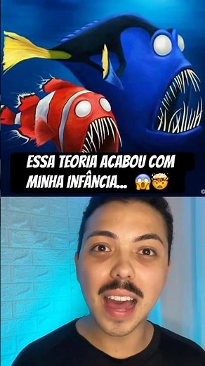 A teoria que vai DESTRUIR sua infância: Procurando Nemo...😱🤯 #shorts #trending