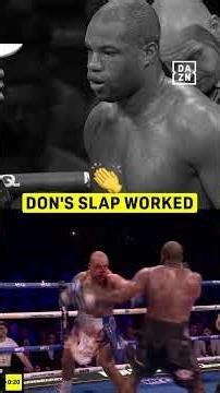 Don Charles woke up a beast in Daniel Dubois with those slaps 😮‍💨