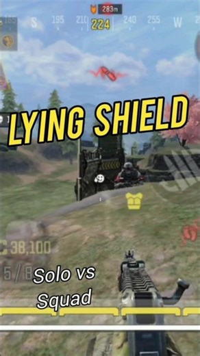 LYING Shield 😱🔥| Solo vs Squad #shorts 231 #gaming #callofduty #codm #codmobile