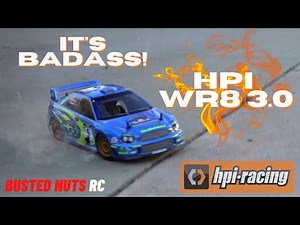 HPI WR8 3.0 RTR SUBARU WRX WRC 1/8 NITRO RALLY CAR