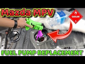 Mazda MPV fuel pump removal 2000 - 2006
