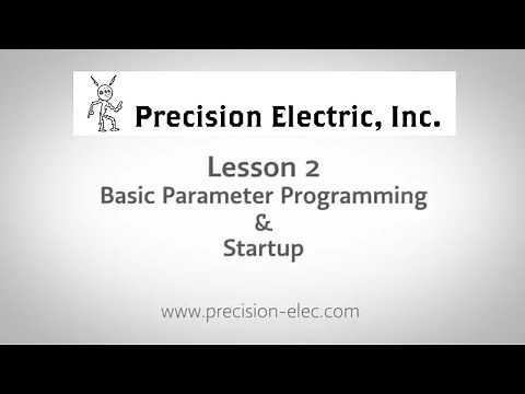 ABB ACS355 Training Lesson 2: Basic Parameter Programming And Startup - Variable Frequency Drives
