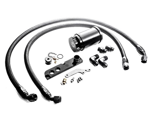 IE MK5 & MK6 Golf R 2.0T FSI Recirculating Catch Can Kit (For OEM Valv