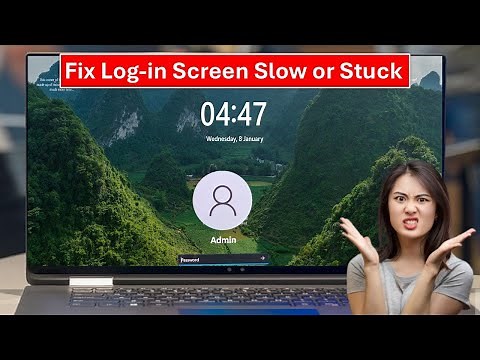 How to Fix Slow or Stuck Log in Screen Issues in Windows 11/10