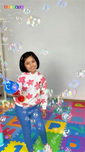 Kids Learn Indoor Bubbles Can Be Slippery 🫧😵