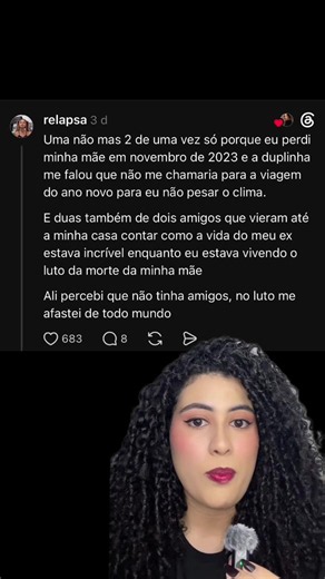 Lendo relatos de amizades reais