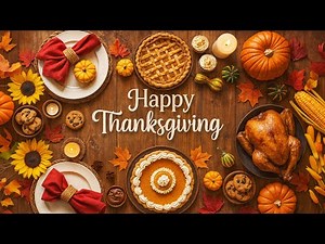 Thanksgiving Background Music Playlist 🦃 Best Calm Instrumental Songs 🍂 Happy Thanksgiving 2025!