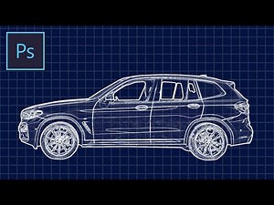 How to Make a Blueprint Effect in Photoshop