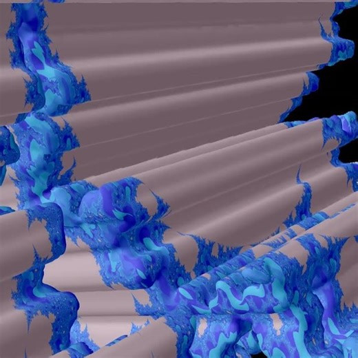 Ray-Traced 3D fractals --- Mandelbrot set