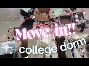 COLLEGE MOVE IN vlog || GCU dorm TOUR! || Decorate with me!