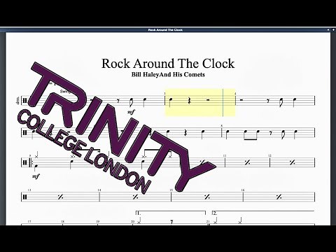 Rock Around The Clock (2012 Syllabus) Trinity Grade 2 Drums