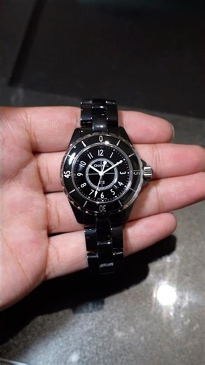 Chanel J12 black ceramic watch