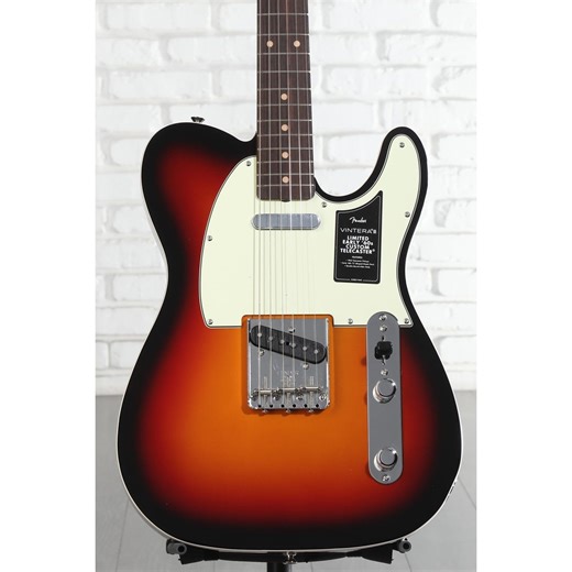 Fender Limited Vintera III Early '60s Custom Telecaster Electric Guitar - 3-color Sunburst