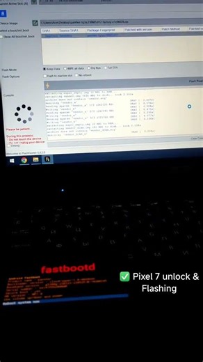 Flashing Google Pixel✨ #android #google #pixel #firmware #deadbootrepair #usb