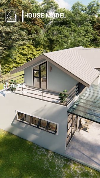 LILY 3.0 House Model: Modern Small House with Attic