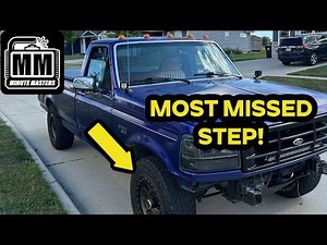 Got Bigger Tires? Recalibrate the PSOM | 1995 Ford F150