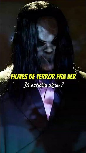 🎬 Os melhores filmes de terror para maratonar! Qual vai ser o primeiro da sua lista? 👻🍿 #terror
