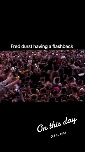 Fred durst having flashbacks from Woodstock 1999 #woodstock #limpbizkit #woodstock99 #fyp #viral