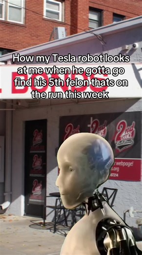 Probably why they would take of the world, Second Chance Bail Bonds (316)722-5245 705 N broadway ave #CapCut #wichita #kansas #fyp #tesla #robot #lol #funny