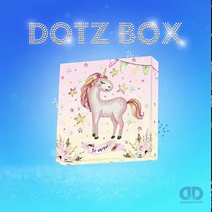 2.5K views · 112 reactions |  Meet the NEW and Super Fun DOTZ BOX®. Dotz® Box is everything you love in Diamond Dotz® on a budget. Simply dot and display thanks to the pre-printed cardboard canvas, already folded and ready to hang. | Diamond Dotz | Facebook