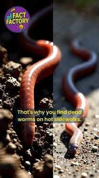 Earthworms Have Five Beating Hearts! #facts #shorts